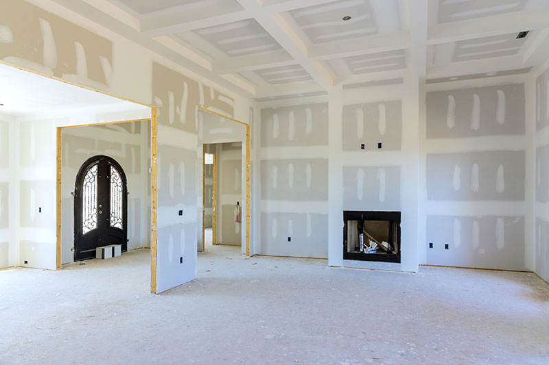 Pose de cloisons et faux plafond