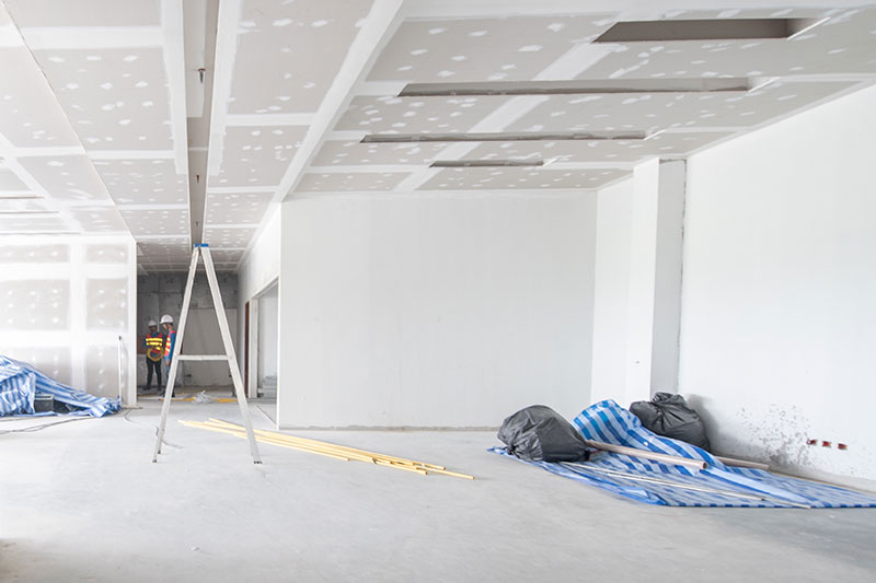 Placement de faux plafond